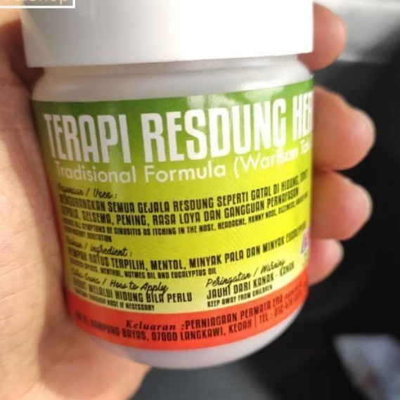 TERAPI RESDUNG HERBA (BOTOL BESAR) 💯 Original | Shopee Malaysia