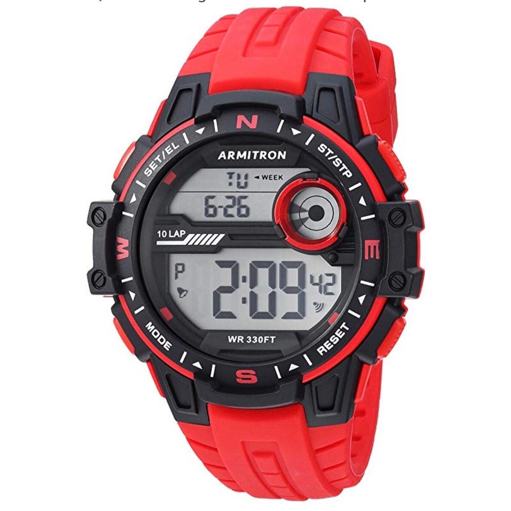 Red armitron hot sale watch