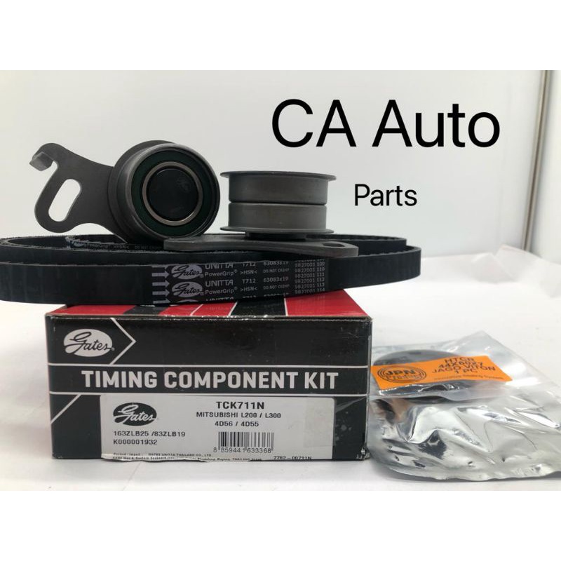 Mitsubishi Pajero (Diesel) Gates Timing Belt Kit Set (163ZBS25 ...