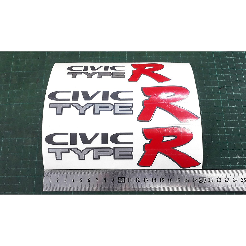 Honda Civic EK9 Type R Decal/Sticker | Shopee Malaysia