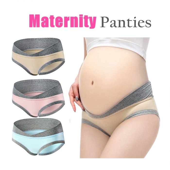 U-Shaped Low Waist Maternity Inner Pants Women Pregnant Underwear