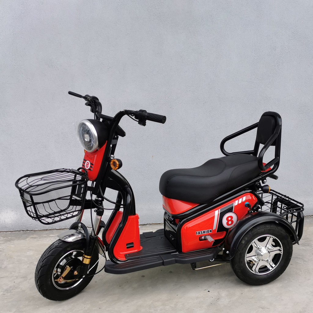 Ready Stock Electric Tricycle Skuter Elektrik 3 RODA