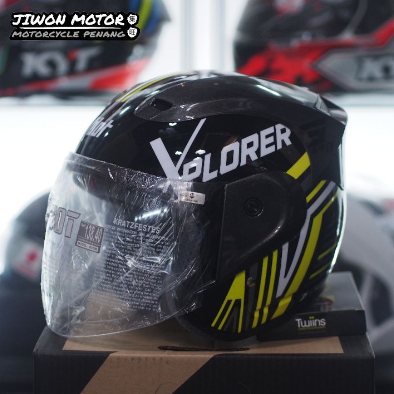 Xdot Racing Helmet🇲🇾g518b Explorer Yellow 