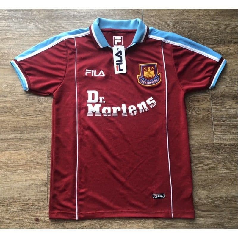 West ham store dr martens jersey