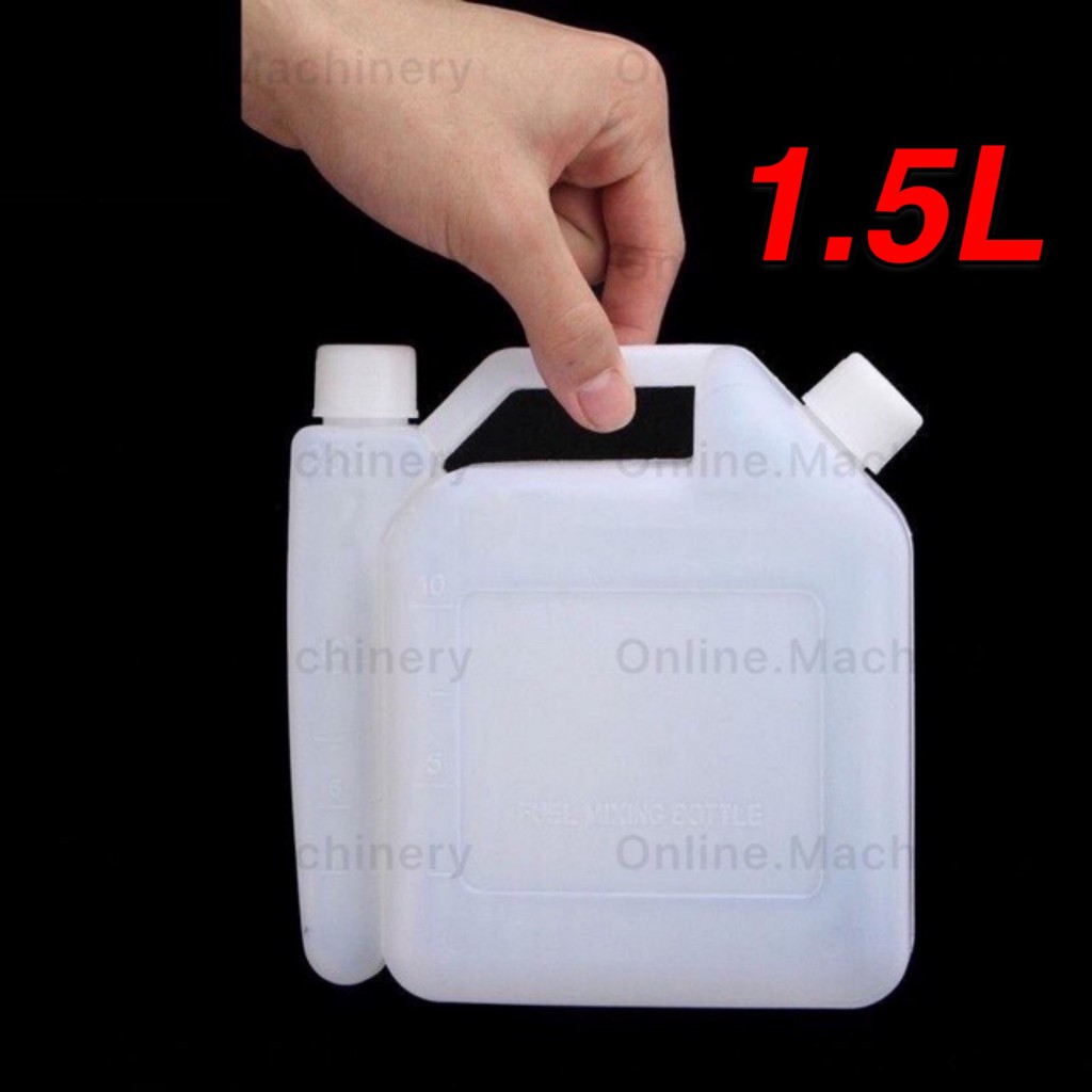 Portable Petrol Fuel Mixing Bottle Tank 2 Stroke for Chainsaw & Brush ...