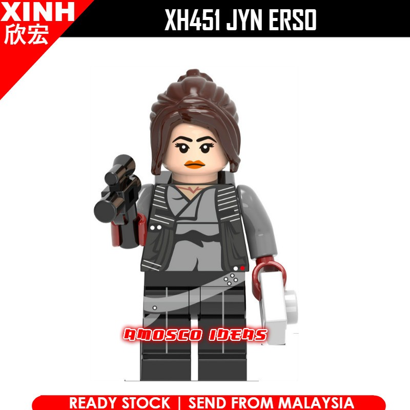 Star Wars Minifigures Kordi Naare Jyn-Erso Malbus Ponda-Baba XH395
