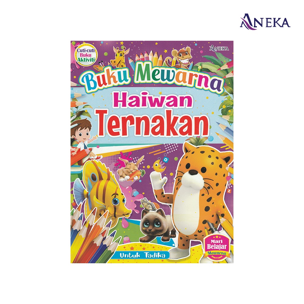 Aneka | Colouring Book | Cuti-cuti Buku Aktiviti - Buku Mewarna ...