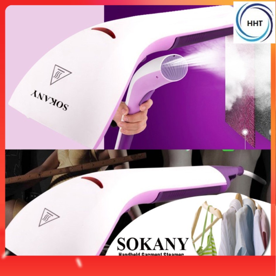 SOKANY Handheld Garment Steamer (Purple) Shopee Malaysia