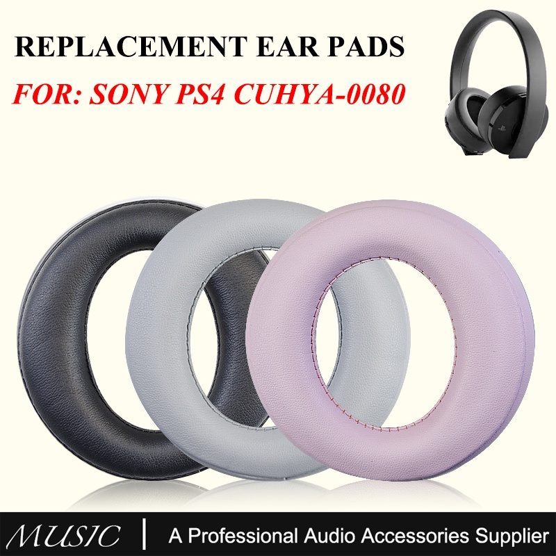 Upgraded Ear Pads Cushion Earpads for Sony PlayStation Gold
