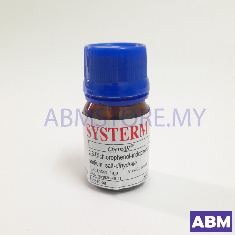 2,6-Dichlorophenolindophenol Sodium Salts (DCPIP) AR, Systerm (5g ...