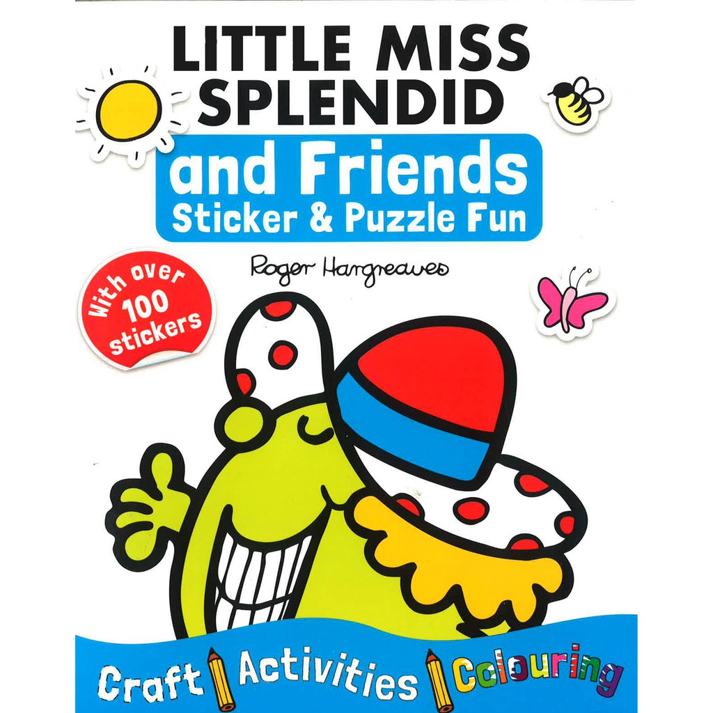 BBW) Little Miss Splendid And Friends - Sticker And Puzzle Fun (ISBN:  9780603576188) | Shopee Malaysia