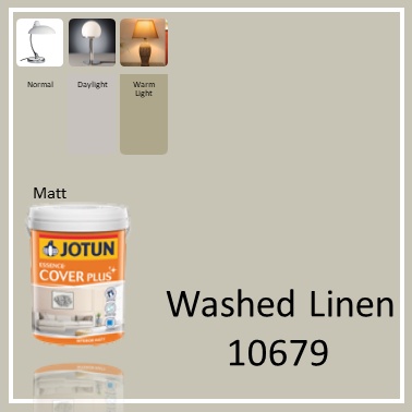 Jotun Paint 5L Essence Cover Plus Matt - 10679 Washed Linen / wall ...