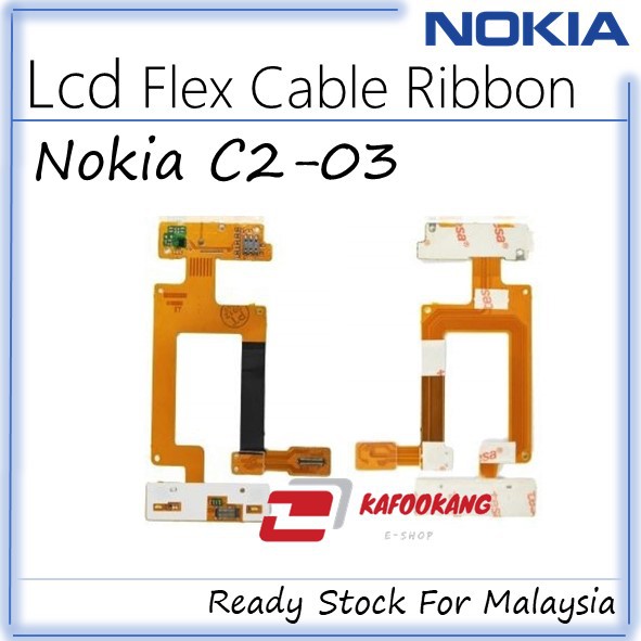 Nokia C203 Mian Board Motherboard Connection Display LCD Flex Cable