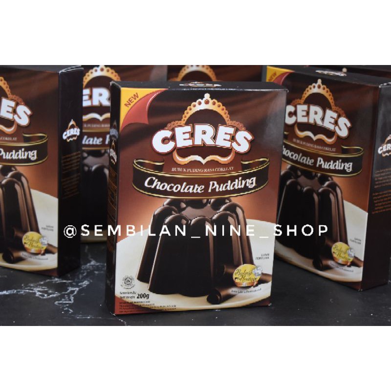 Ceres Chocolate Pudding 200 Grams HALAL Chocolate Pudding Powder Premix