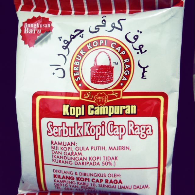 Serbuk Kopi Cap Raga | Shopee Malaysia