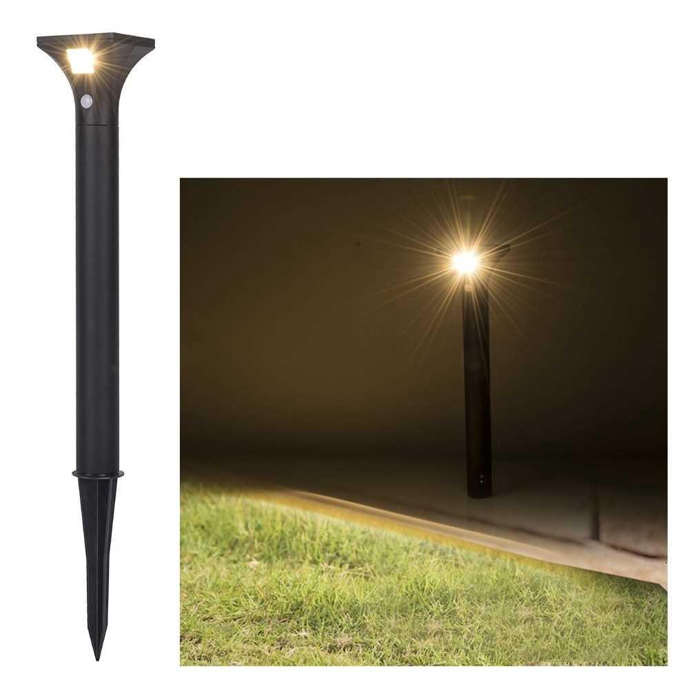 Solar Path Lights Motion Sensor Outdoor Garden Pathway Driveways (Warm