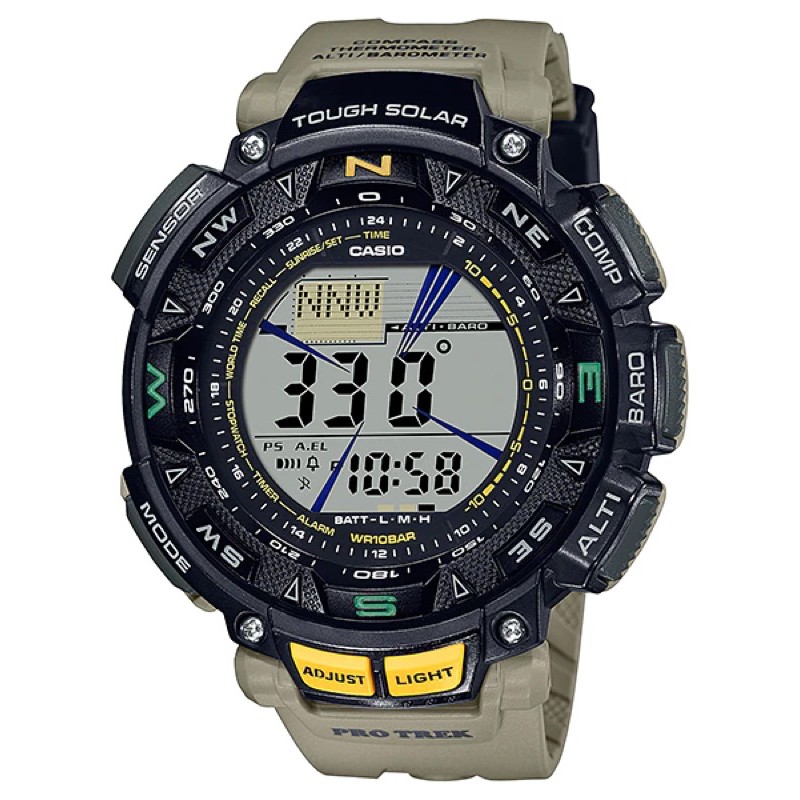 100 ORIGINAL CASIO PROTREK PRG 240 SERIES PRG 240 1 PRG 240 3 PRG 240 5 Shopee Malaysia