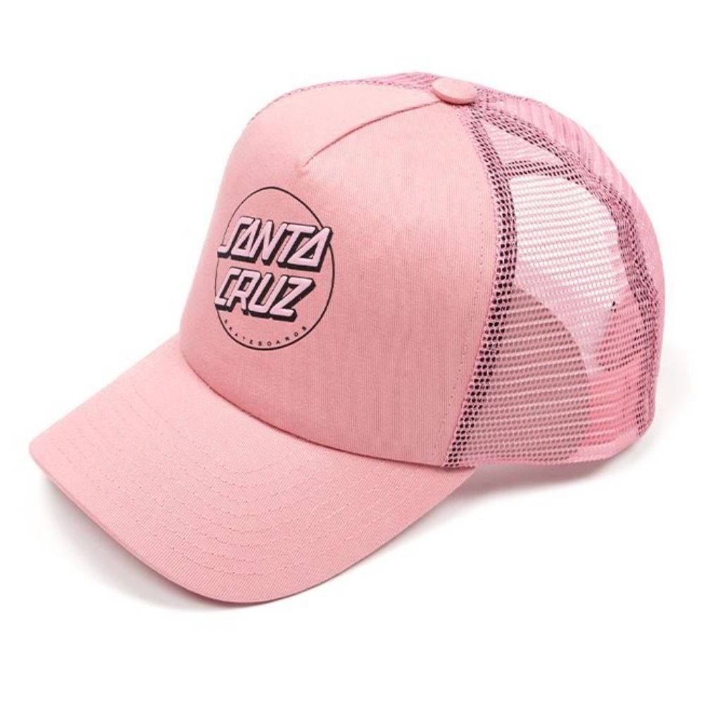 Santa Cruz Girls Other Dot Trucker Cap ( Pink ) | Shopee Malaysia