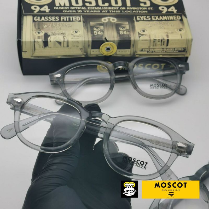 MOSCOT LEMTOSH SAGE GREY PREMIUM QUALITY READY-STOCK