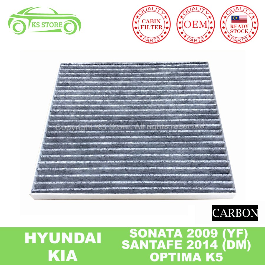 Hyundai Sonata YF Kia Optima K5 Santa fe DM Cabin Air Filter OE 97133