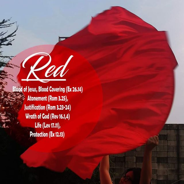 Red Quill Flags | Worship Dance Flag | Worship Flags | Shopee Malaysia