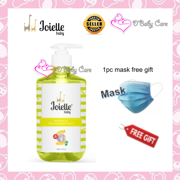 Joielle Baby Bottle And Dishwashing Liquid Cleanser 500ml(expiry Jan