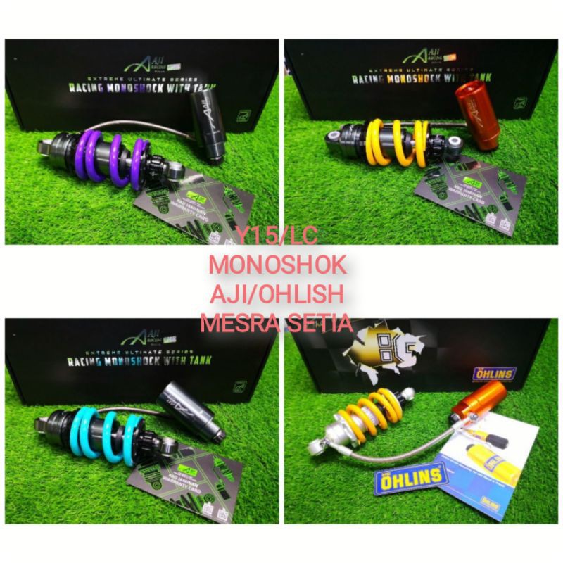 MONOSHOCK AJI RACING/OHILNS+BOTOL Y15/LC135 | Shopee Malaysia