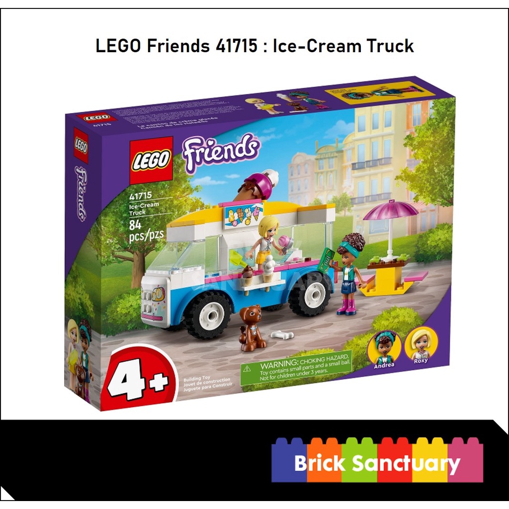 41715 LEGO Friends Ice Cream Truck Shopee Malaysia