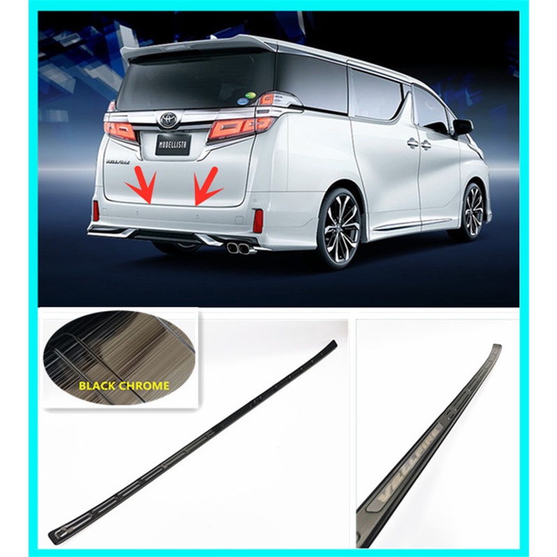 TOYOTA VELLFIRE ANH 30 2015-2022 Rear Bumper Guard Trunk Protector ...