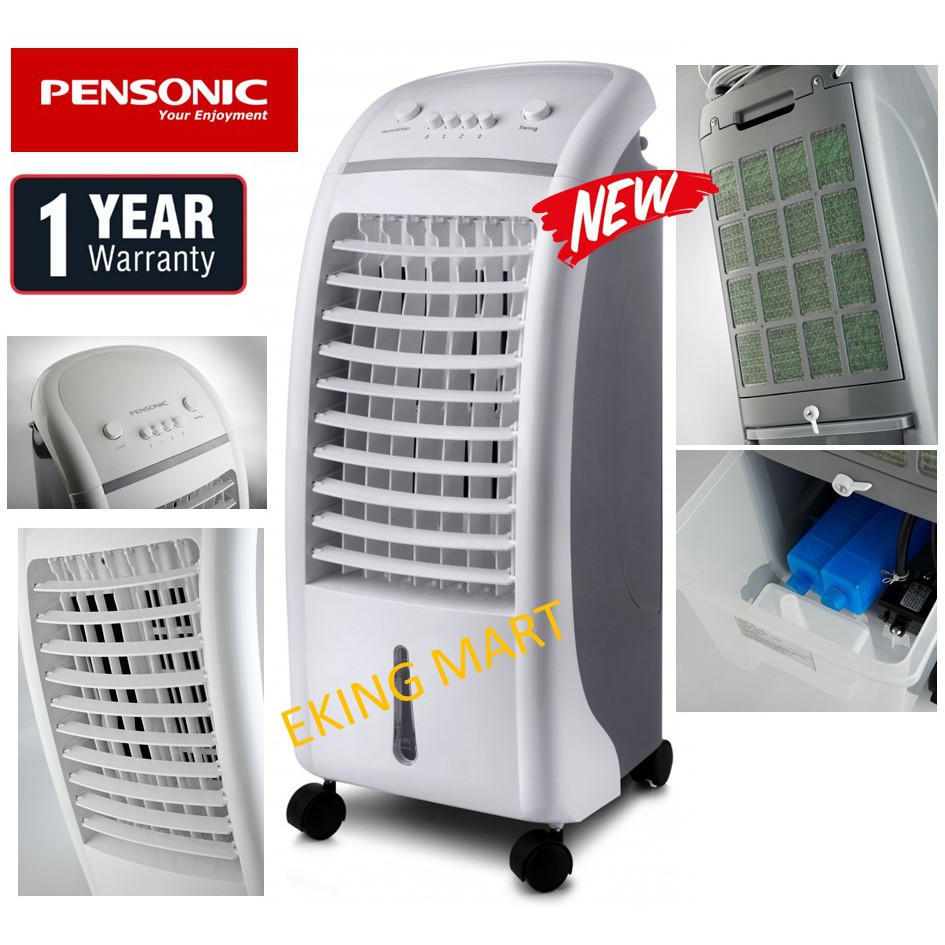 Pensonic Air Cooler Portable Eco Power PAC104M 7 Liter Free Ice Packs