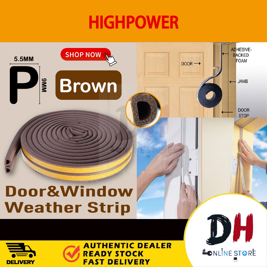 AllMakes 4x4/Britpart Tailgate Rear Door Window Rubber Seal – For Land Rover Discovery 1 & 2 (CDB100230)
