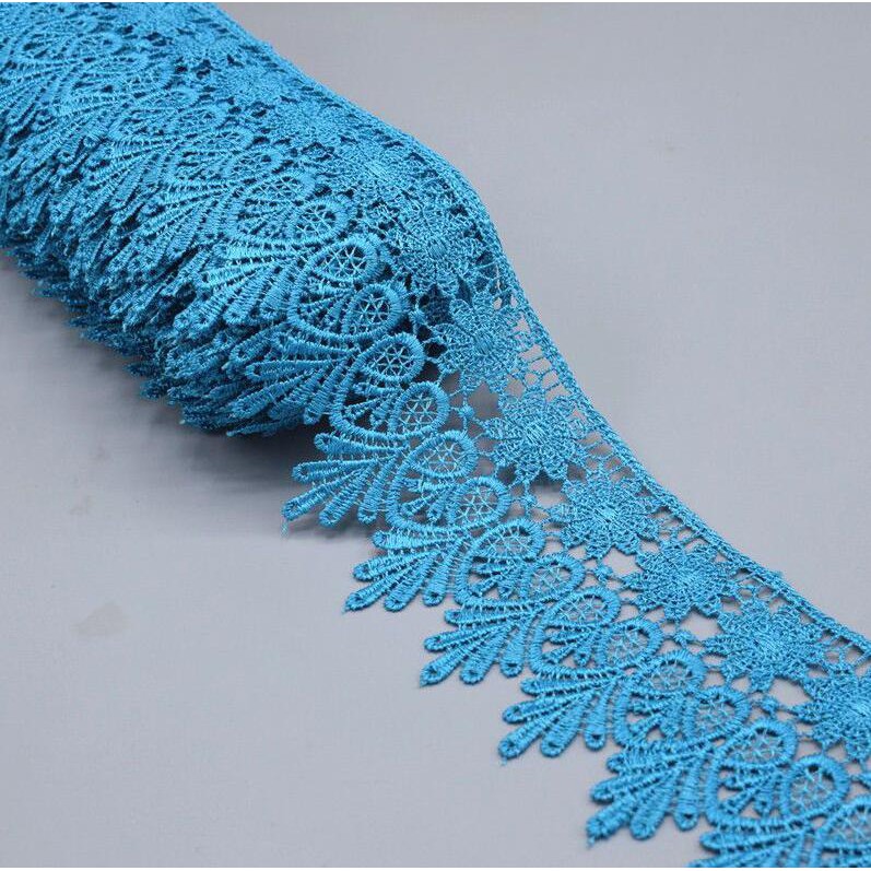 DIY Decorations Embroidery Lace Trim 1 Yard( 0.9 Meter) | Shopee Malaysia