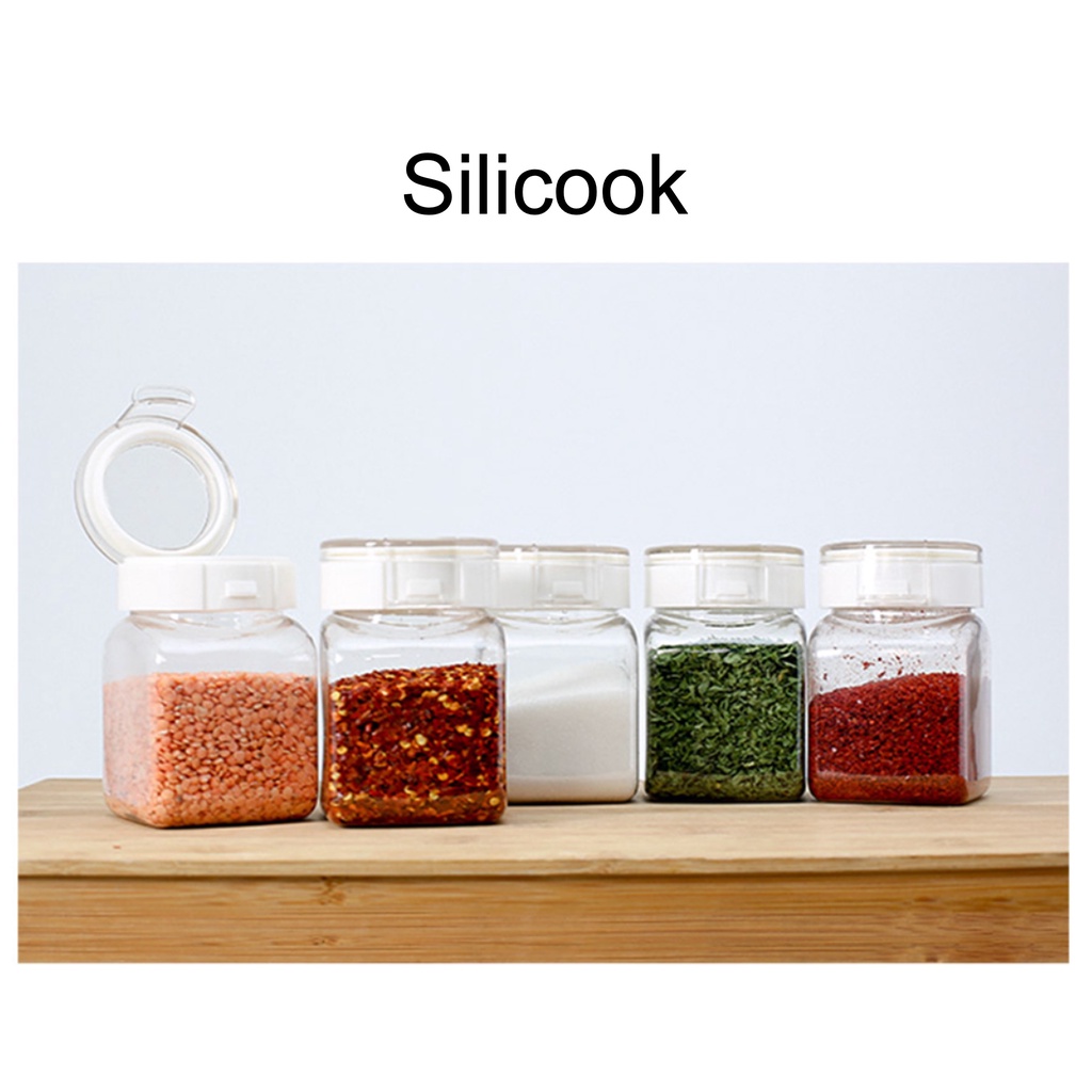SILICOOK Seasoning Container 300ml x 5-set from Seoul, Korea/ seasoning ...