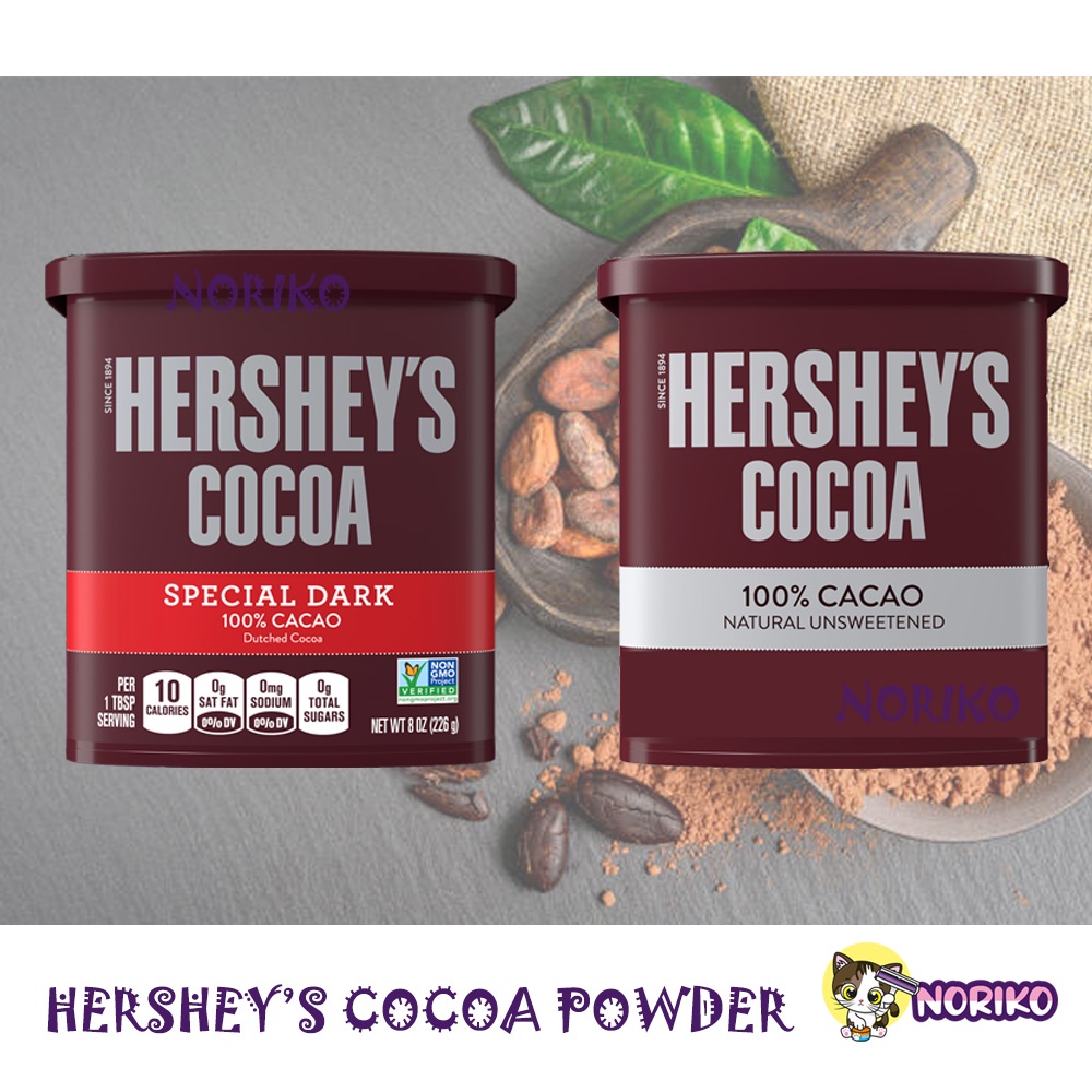 Hershey's Cocoa 100 Cacao Natural Unsweetened Special Dark Cocoa