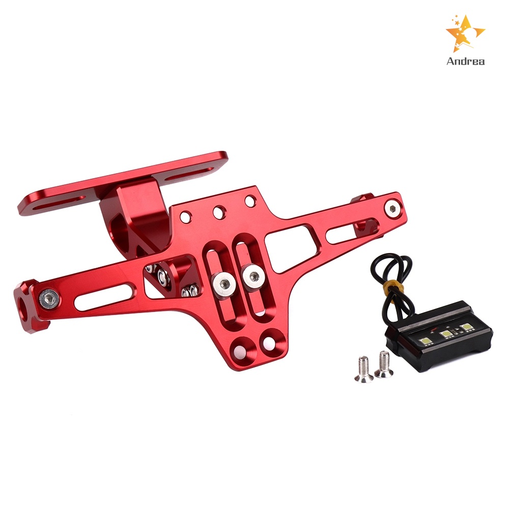 Universal Motorcycle License Plate Bracket Licence Plate Holder Number