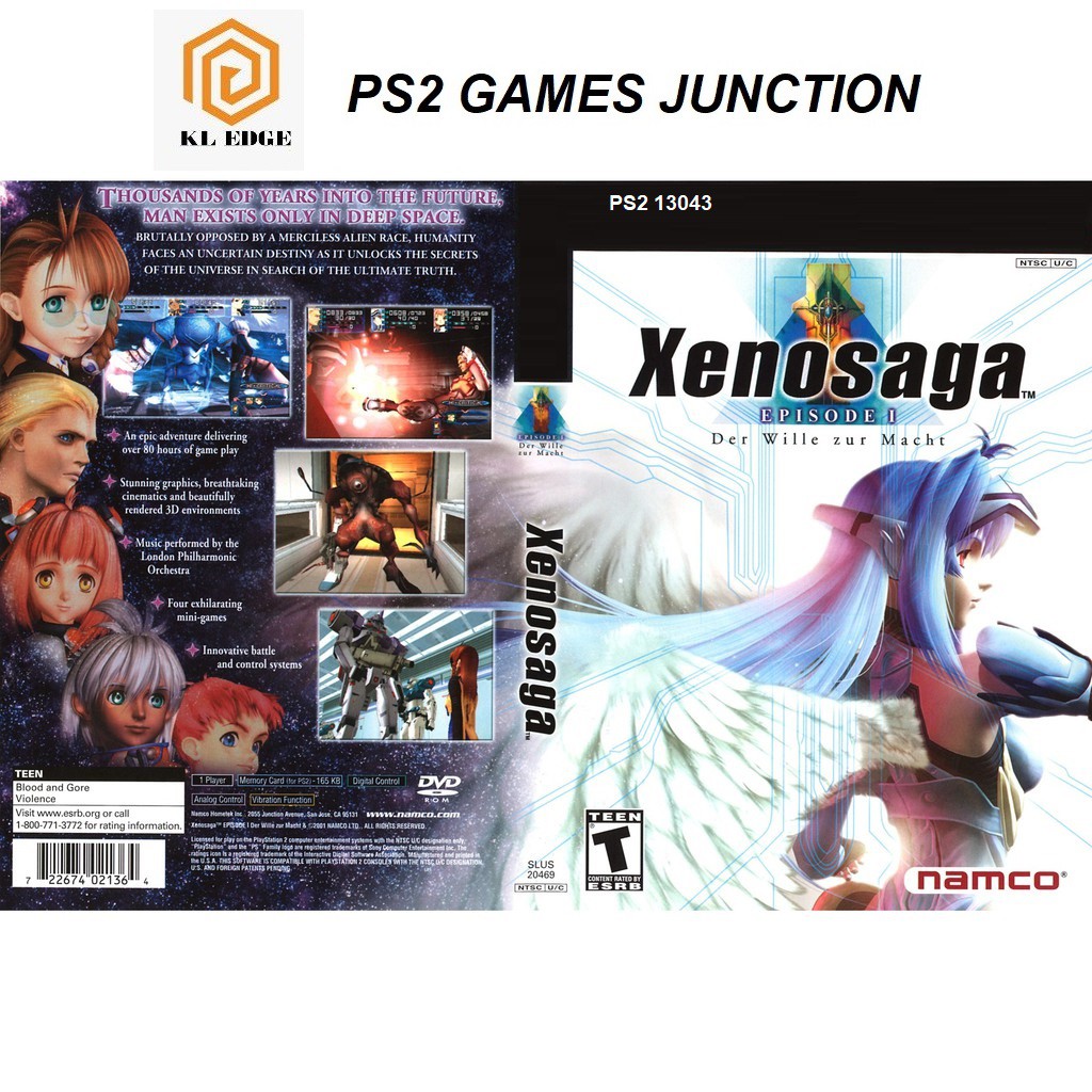 OOP: XENOSAGA EPISODE I & II Perfect Guide (Book) JAPAN EUR 57,11 - FR