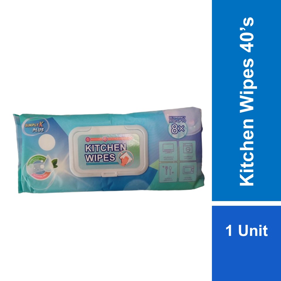 Simply K Plus Kitchen Wipes 40's | Shopee Malaysia