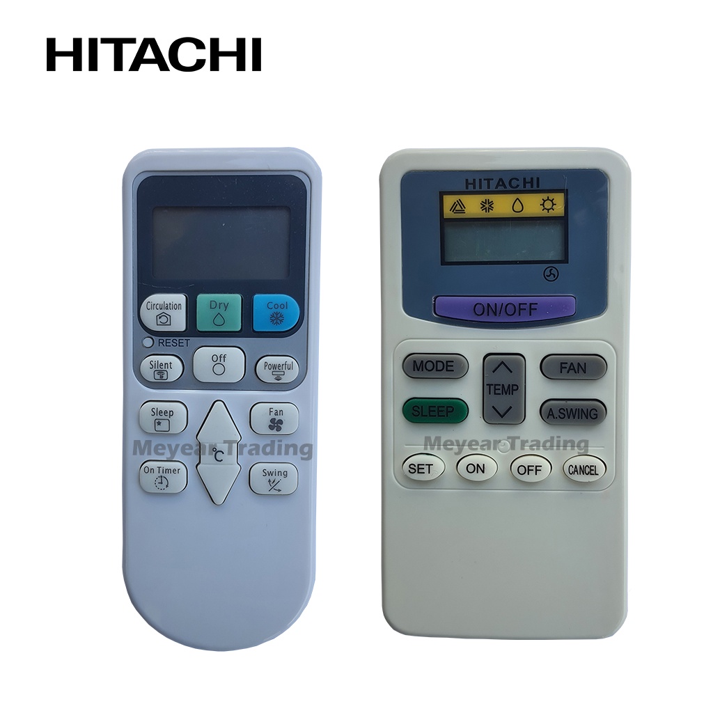 Hitachi A/C Remote Control Aircond Air Conditioning Air Conditioner