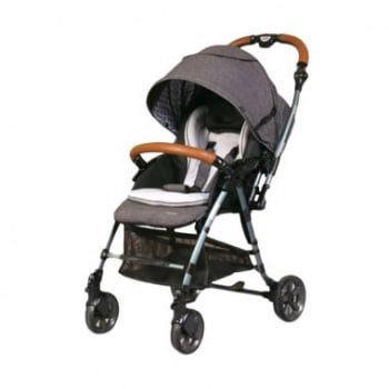 Capella Cony Baby Stroller Brown Handle Shopee Malaysia