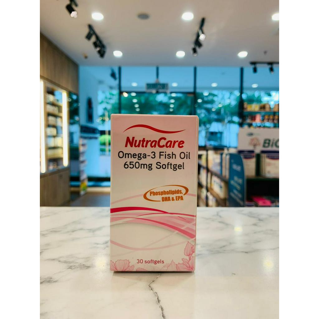Preferred +】NUTRACARE OMEGA-3 FISH OIL 650MG 30'S | Shopee Malaysia