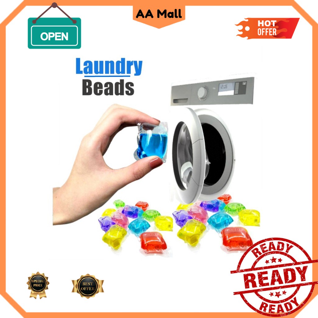 Mix colour Laundry Condensation Beads Laundry ball /sabun candy/sabun
