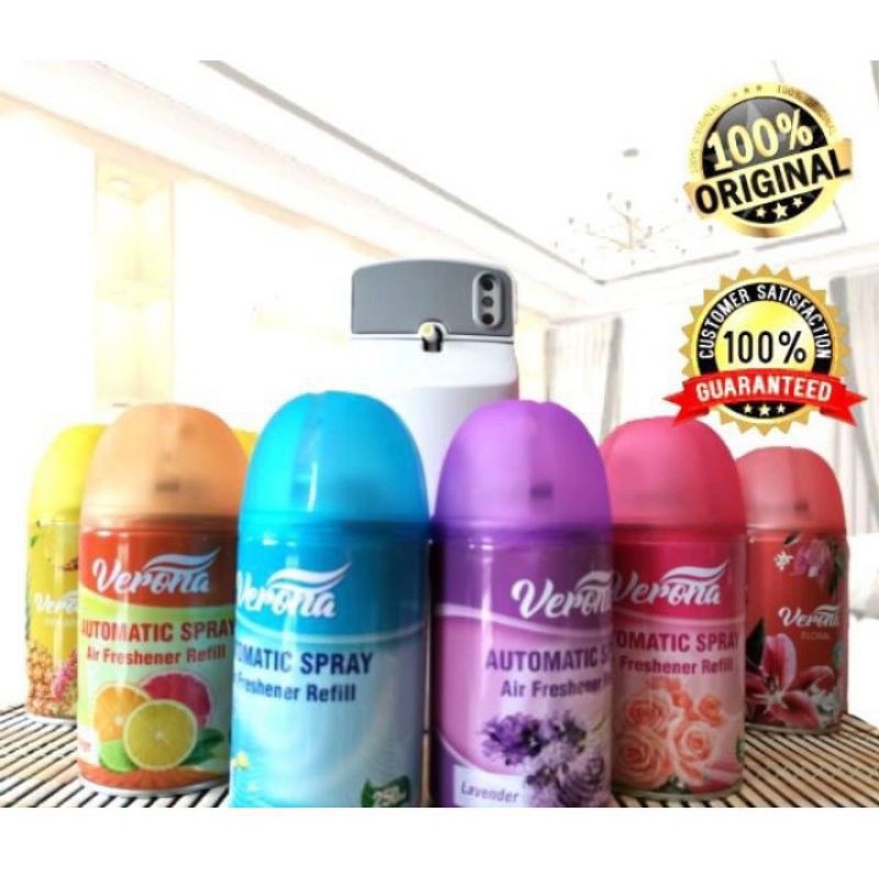VERONA AUTOMATIC SPRAY AIR FRESHENER REFILL 250ML Shopee Malaysia