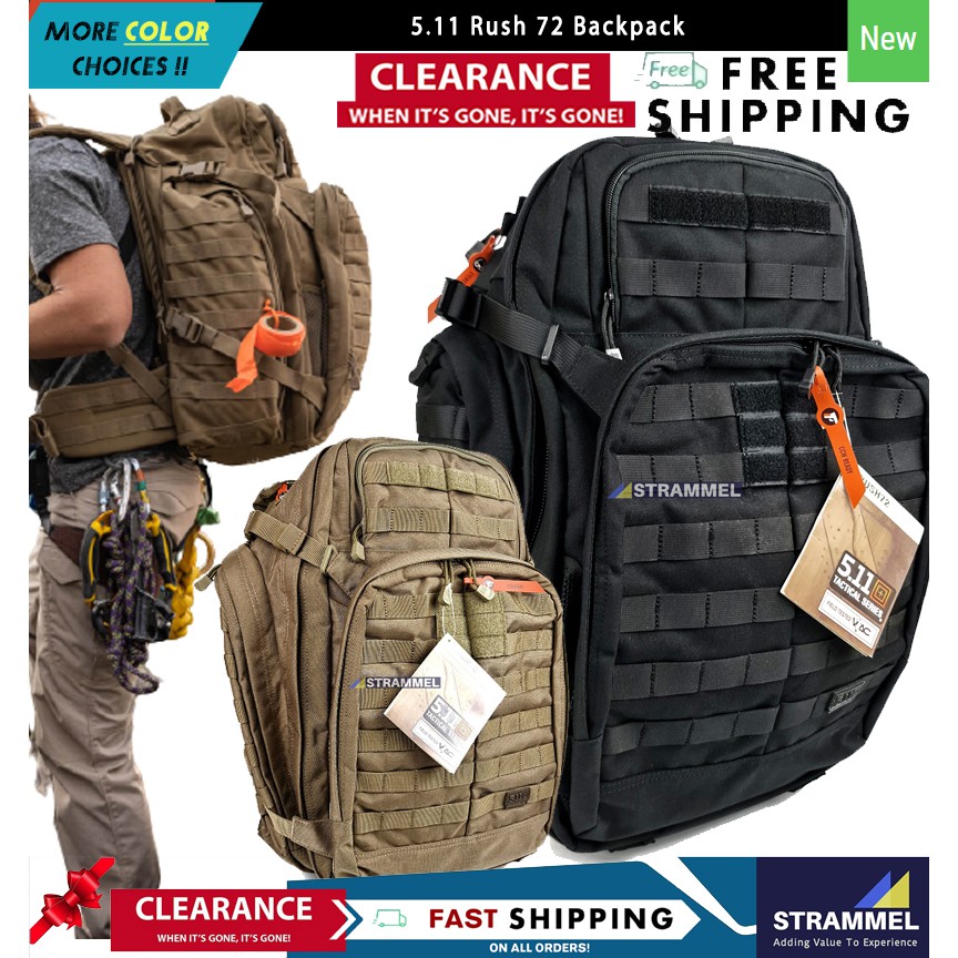 5.11 tactical rush outlet 72