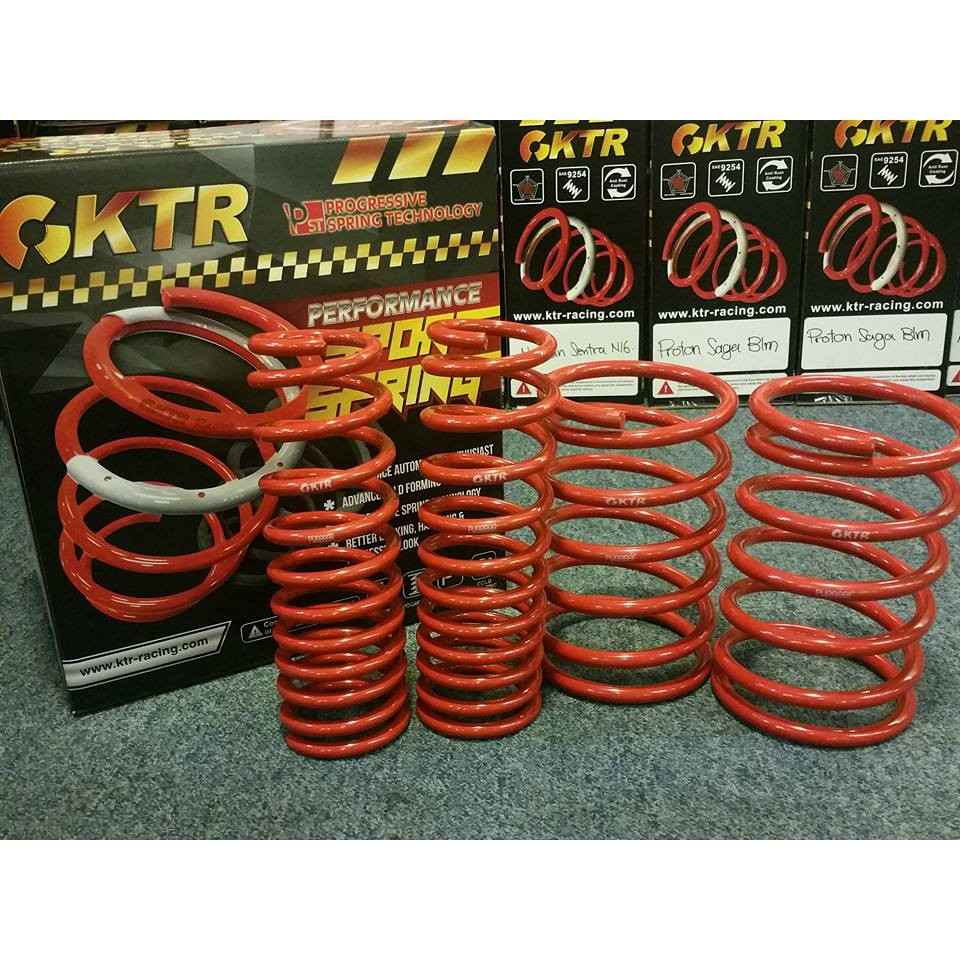 PROTON IRIZ KTR RACING SPORT LOWERED SPRING ORIGINAL | Shopee Malaysia