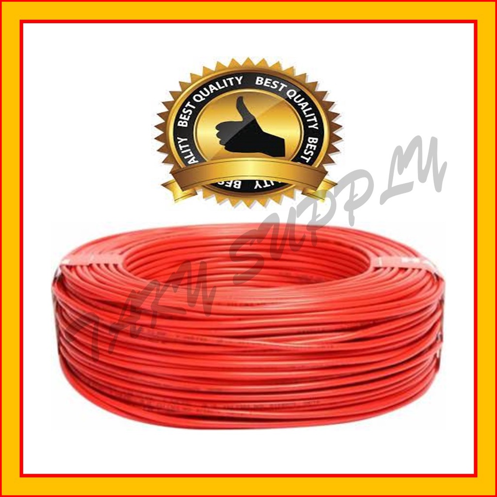 【LOCAL READY STOCK SIRIM100% PURE COPPER VTRON CABLE WIRE PVC INSULATED CABLE 1.5MM/2.5MM KABEL WAYAR WIRE vtron电线 ELE