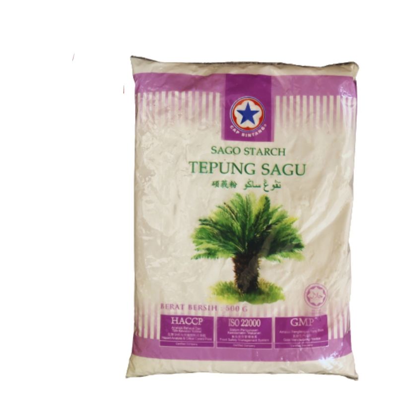 Cap bintang Sago Starch 500g | Shopee Malaysia