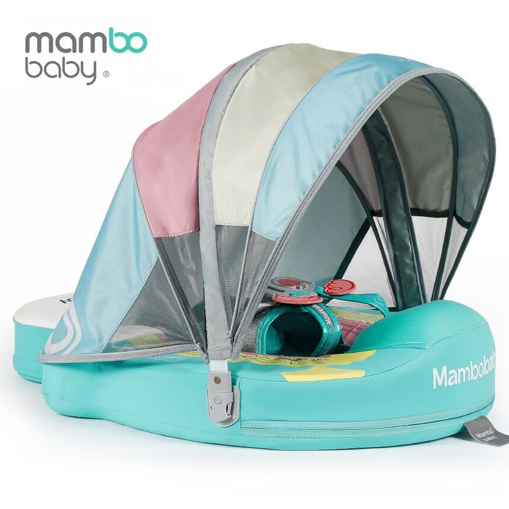 Mambobaby Non-Inflatable Baby Float Lying Swimming Rings Newborn Spa ...