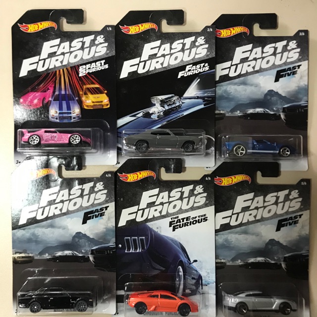 Hot wheels fast furious 2025 2018