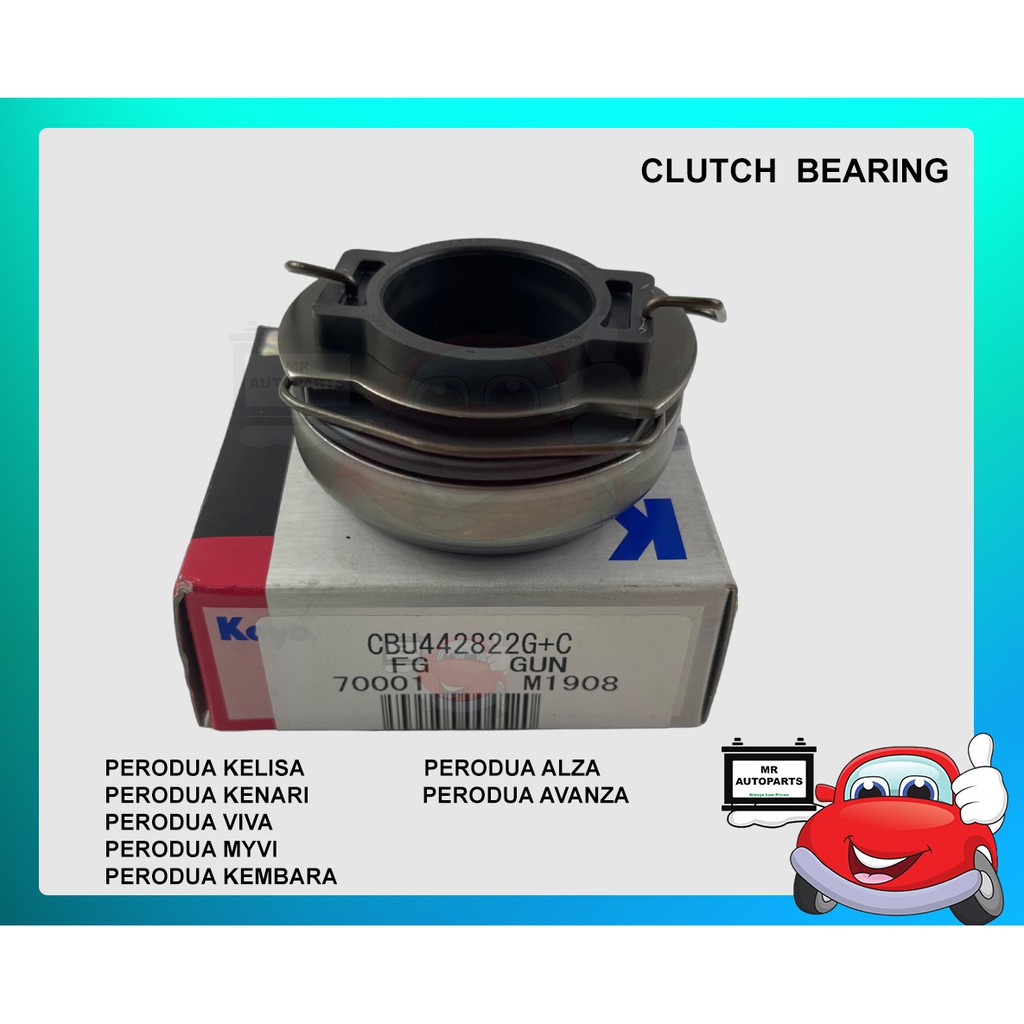 Perodua Kelisa, Kenari, Myvi, Kembara, Viva etc KOYO Clutch Bearing