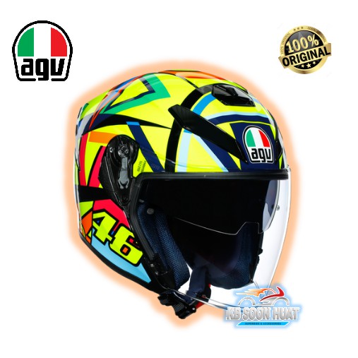 Agv open face store helmet